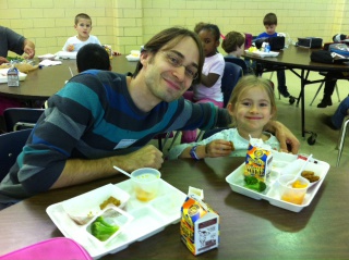 School lunch, January 31, 2013