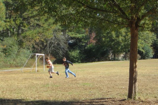 Recess in fall